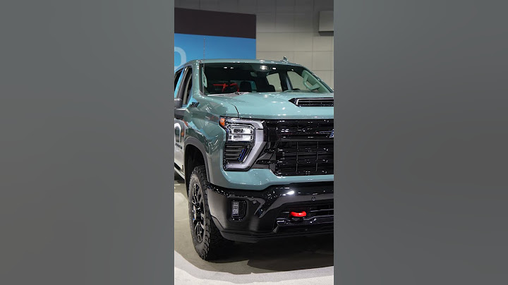 LA Auto Show: 2025 Chevy Silverado 2500 HD