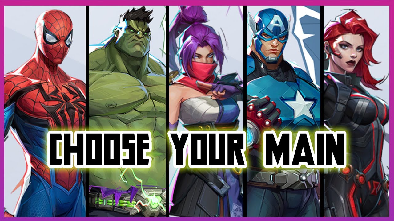 How to Choose YOUR MAIN | Marvel Rivals | Interactive Guide - YouTube