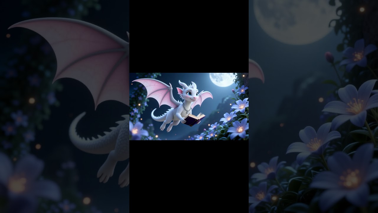 A Gentle Star Garden Moment 🌙🐉