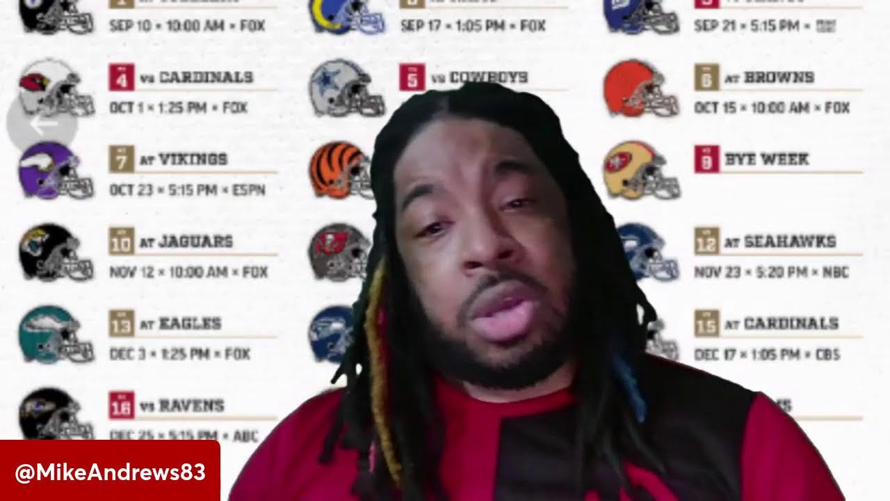 NFL Schedule Release 49ers YouTube
