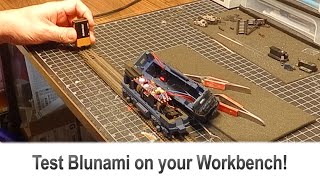 Test Blunami with a 9V Battery on your Workbench