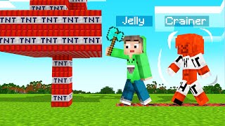 MINECRAFT But EVERYTHING You TOUCH = TNT!