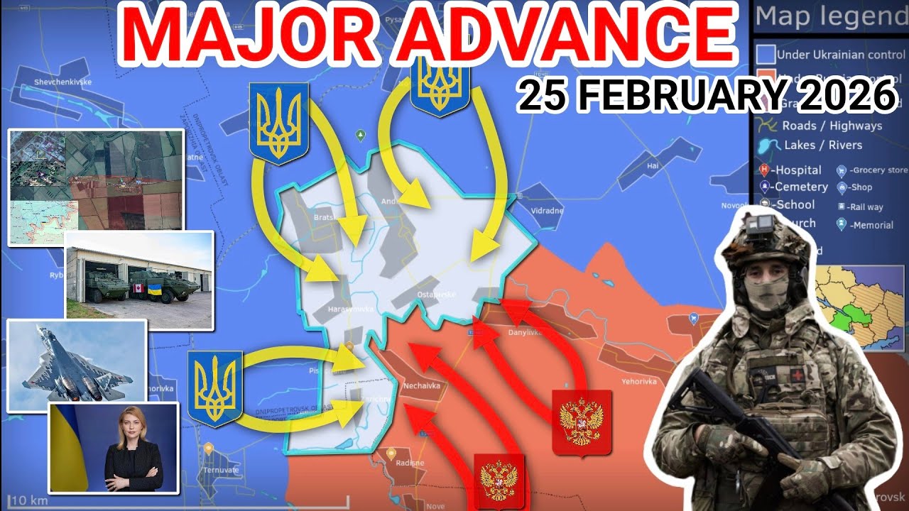 Major Gains in the South | Multiple Villages Recaptured | Southern Front Shifts [25 February 2026]