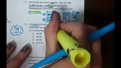 2018 Unit 3 Proportions Review Video