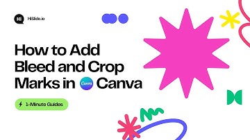 How to Add Bleed and Crop Marks in Canva