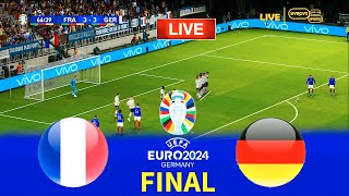 FRANCE vs GERMNAY - Final UEFA Euro 2024 | Full Match All Goals | Live Video Game Simulation