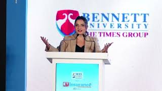 The biggest Insurance Summit’23 by The Economic times hosted by Emcee Namrata