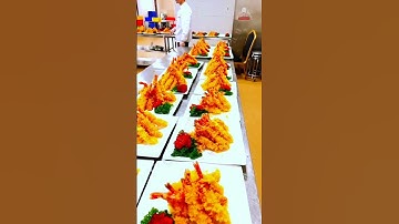 mấy bước cơ bản làm món tempura cho bữa tiệc #amthucdasacmau #tempura