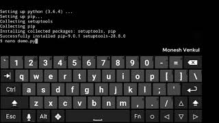 Python in Android  termux #5