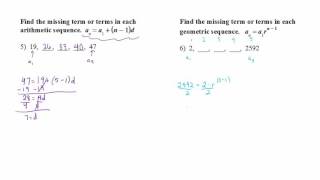 Precalculus - Chapter 8 Review