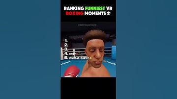 Ranking Funniest VR Moments😂 #Funny #boxing #shorts #vr