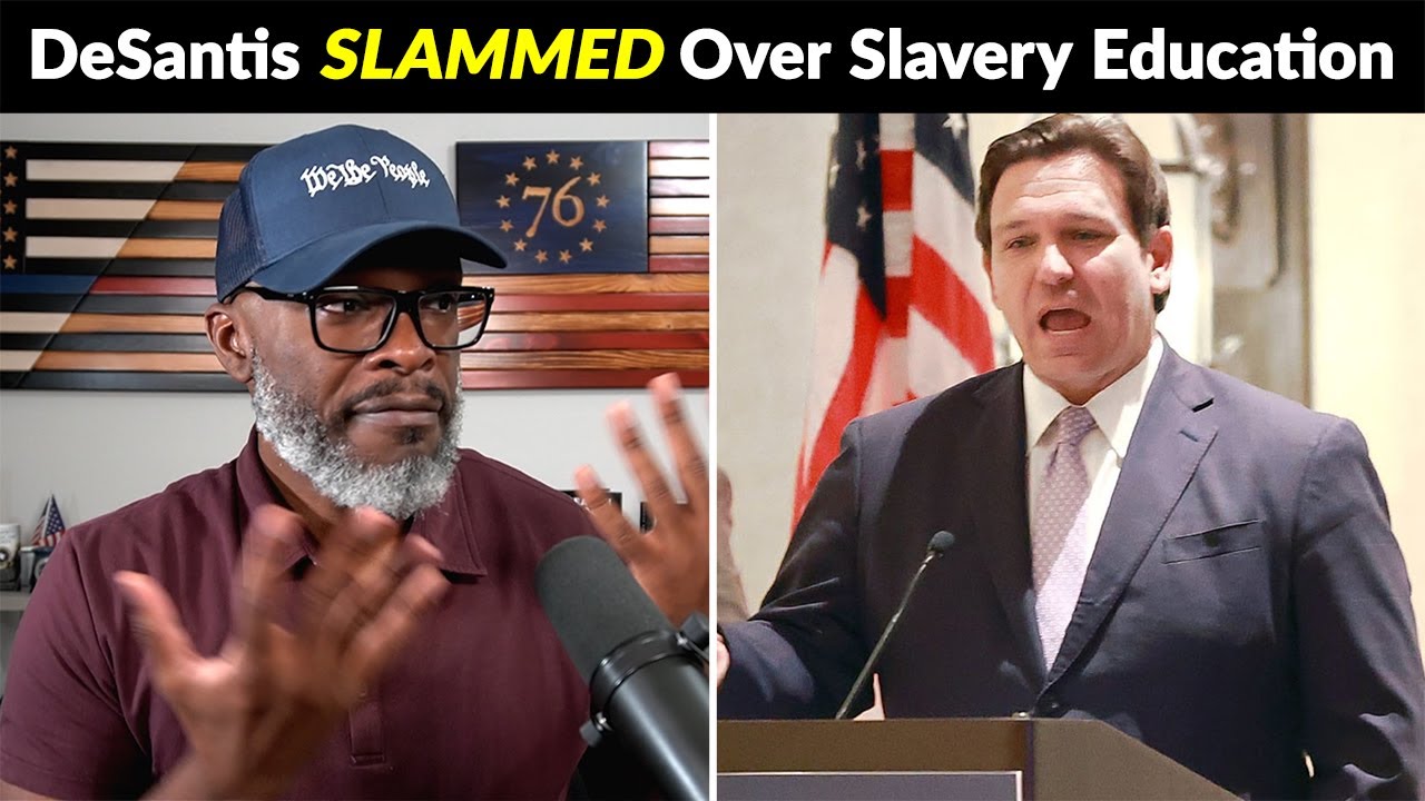 Ron DeSantis Accused Of Being "PRO SLAVERY" Over "Skills" Verbiage!
