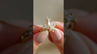 Marquise magic! 💎 These different settings are pure perfection. #jewelrytok #engagementring