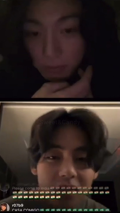 My two Bias Taekook live instagram😍 #taekook #bts #shorts