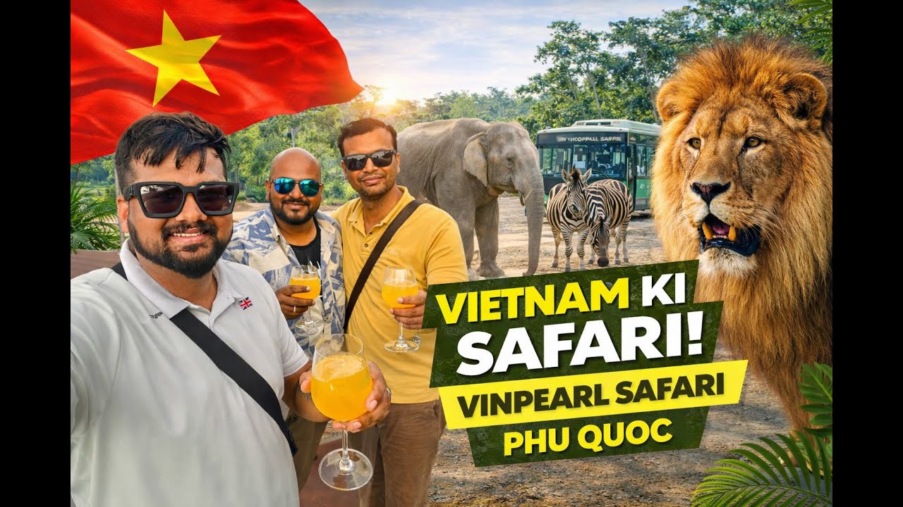 Final Day Phu Quoc Island Vietnam 🇻🇳 | Vinpearl Safari Phu Quoc | Complete Travel Guide