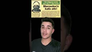 Mercedese Kafa Atan Genç