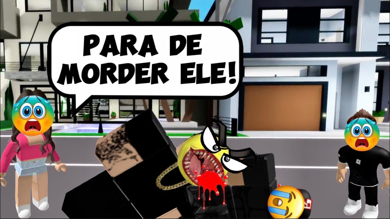 O padrasto malvado que odiava o filho e atacou ele - História Roblox