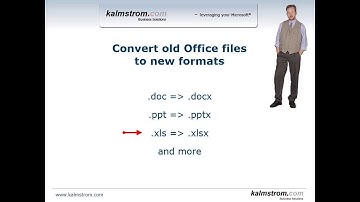 Convert Old Office Files Into New Formats With PowerShell Script
