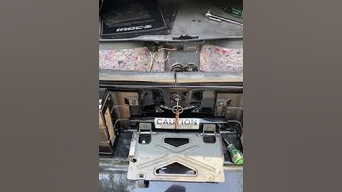 3rd gen Camaro trunk motor adjust