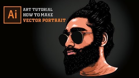 How to cartoon yourself Using mouse in adobe illustrator./ Adobe illustrator tutorial 2020