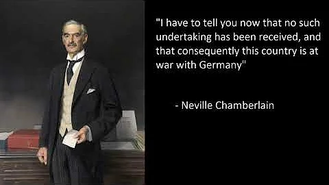 HoI4 - Neville Chamberlain "Declaration of War"
