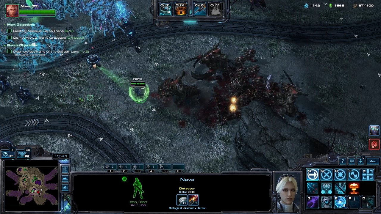StarCraft 2 Co-op – Nova & Vorazun Precision Strike | Oblivion Express Brutal
