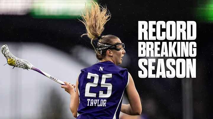 Madison Taylor Junior Year Highlights | Northwestern Lacrosse 2025