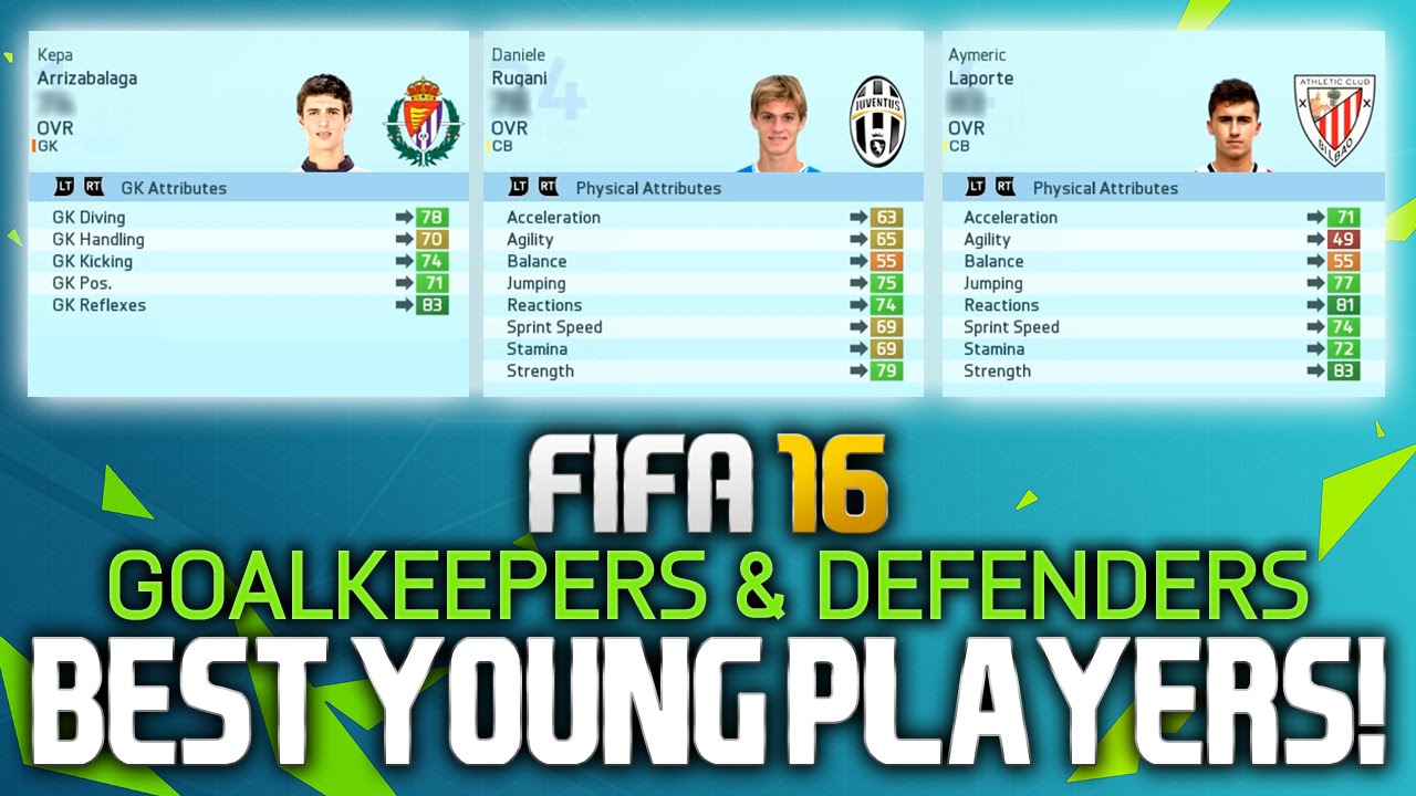 FIFA 16: BEST YOUNG PLAYERS ON CAREER MODE! (GOALKEEPERS ...