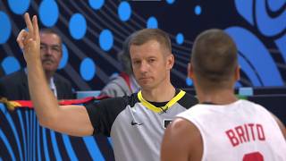 3 point shooting foul - 2025 Eurobasket