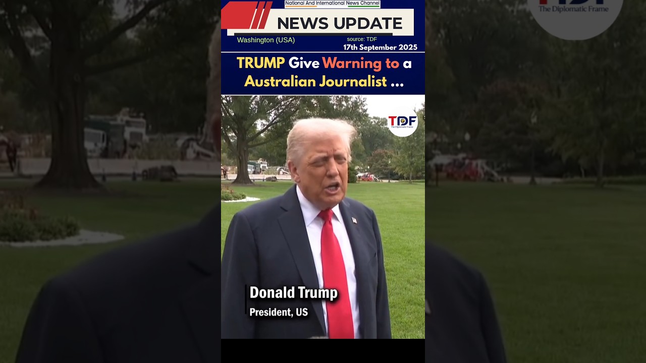 You're hurting Australia', Trump thrashes ABC journo for casting doubts on 'business activities'....