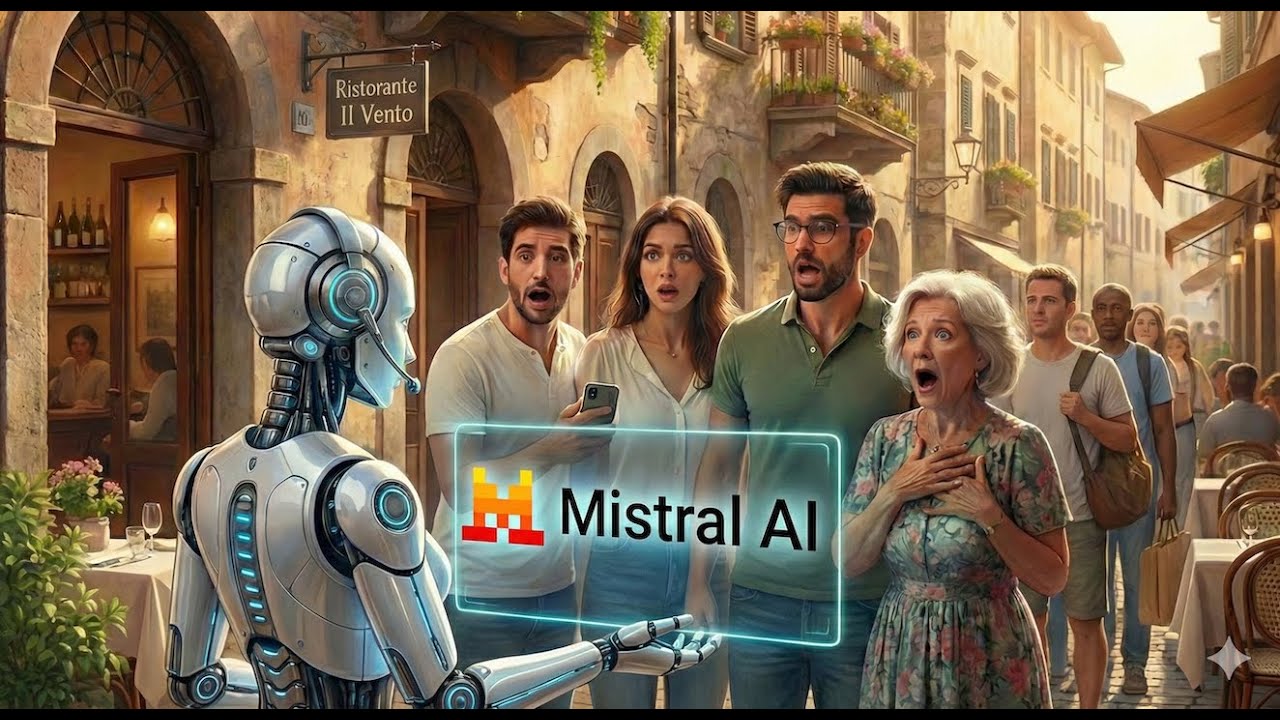 Mistral AI voice agent demo for restaurant reservations