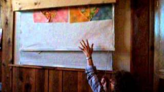 Retractable Design Wall for Quilters