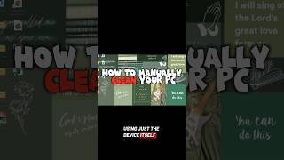 How to Clean your PC | Clean Computer | Fix Full Storage #pctutorials #windows #cleanmgr #fixfullpc