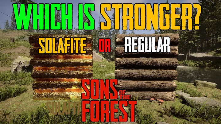 Are Gold (Solafite) Walls Stronger In Sons of The Forest?