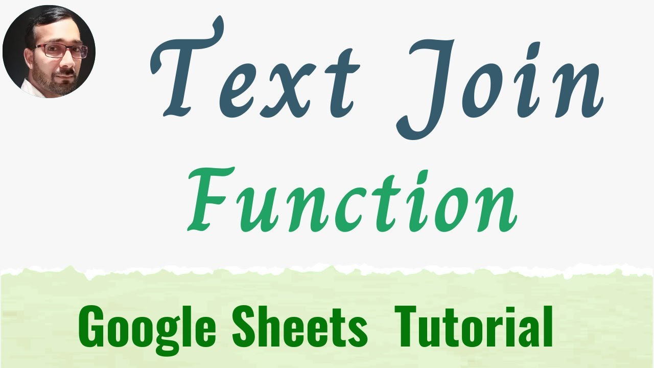 TEXTJOIN Function in google sheets | How to use text join function in ...
