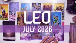 LEO TAROT READING | “YOUR 9-YEAR STRUGGLE ENDS! YOUR POSITIVE PLOT TWIST!” JULY 2026