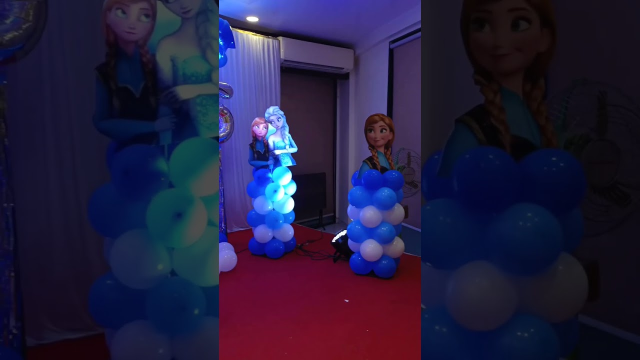 Frozen l Frozen Birthday Decor l Budget 7,000/- to 12,000/- l Mumbai