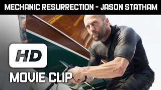 MECHANIC RESURRECTION Movie Clip (4K) - ''Boat Shootout'' (2016)