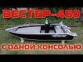 Обзор моторной лодки Бестер-450 с одной консолью.