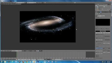 Blender 2.62 Galaxy Tutorial Using Images (FULL HD)