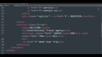 the first landing page or home page using HTML5 and CSS3 @codexhit #coding #programming #html5 #css