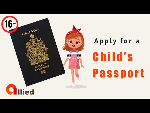 Apply for a child&rsquo;s Canadian passport in Canada (16-)