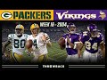 The NFC North Championship! (Packers vs. Vikings 2004,  Week 16)