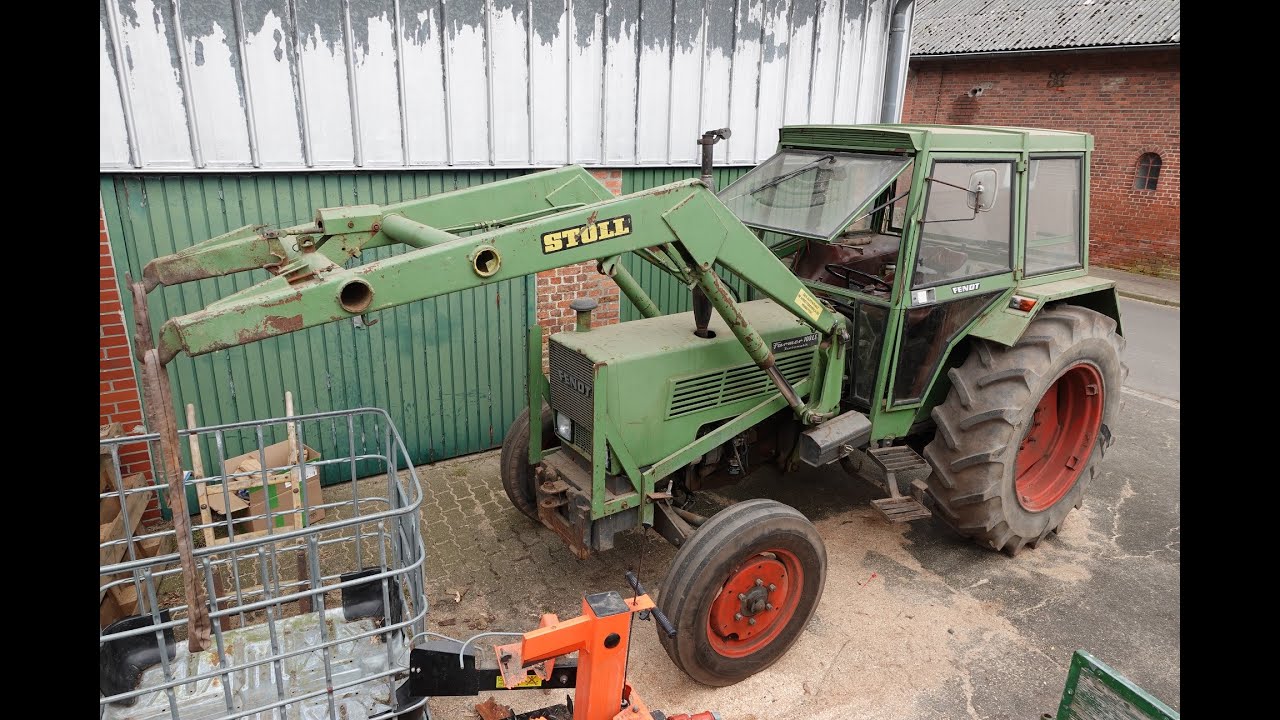 SCHNAUZE VOLL !!! Fendt Farmer 108 LS -- defekt, unbrauchbar, aber als Deko zu teuer... WAS TUN ?!?