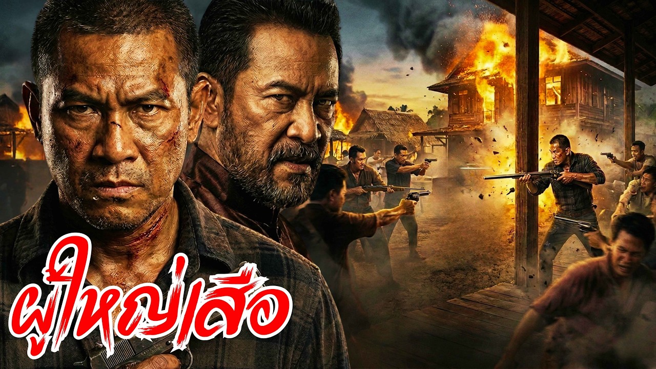 เรื่อง ผู้ใหญ่เสือ / ปิดบัญชีแค้นข้ามคืน!เหยียบถิ่นเสือต้องเจอดี! บทสรุปคนโลภที่ต้อง 