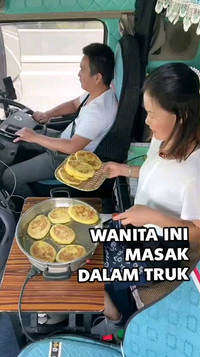 Istri cakap menemani Suami supir truk