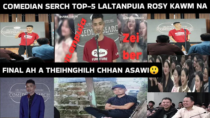 Comedian Laltanpuia(Rosy/ zekkaa😂) kawmna | 2025 comedian search top 5