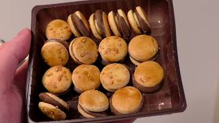 Japanese Cookie Burgers & Cookie Cheese Sandwiches
