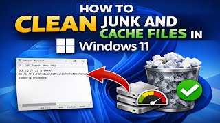 How to Clean Junk and Cache Files in Windows 11 the Right Way ✅🚀