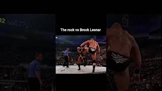 #wwe #wweraw #wwesmackdown The Rock vs Brock Lesnar 💀🥶🔥💯